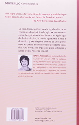La Casa de Los Espiritus (Spanish Edition),Used