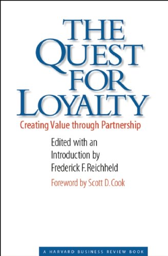 The Quest for Loyalty: Creating Value Through Partnerships (Harvard Business Review Book),Used