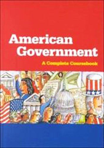 American Government: Coursebook Grades 9  12,New