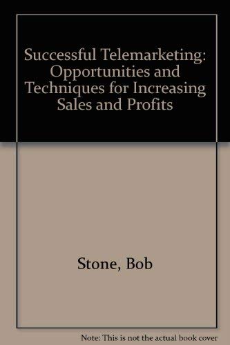 Successful Telemarketing/Opportunities and Techniques for Increasing Sales and Profits,Used