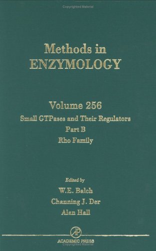 Small Gtpases And Their Regulators, Part B: Rho Family (Volume 256) (Methods In Enzymology, Volume 256),Used