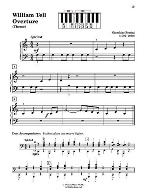 First Book of Favorites: 40 Arrangements for Beginning Pianists,Used