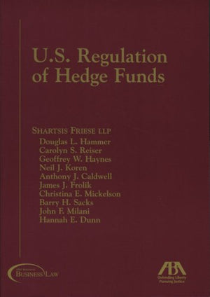 U.S. Regulations of Hedge Funds,Used