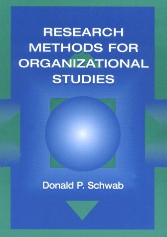 Research Methods for Organizational Studies,Used