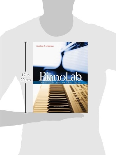 PianoLab: An Introduction to Class Piano (with Keyboard for Piano & Guitar),Used
