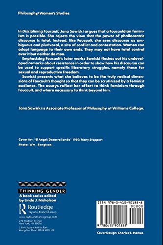 Disciplining Foucault (Thinking Gender),Used