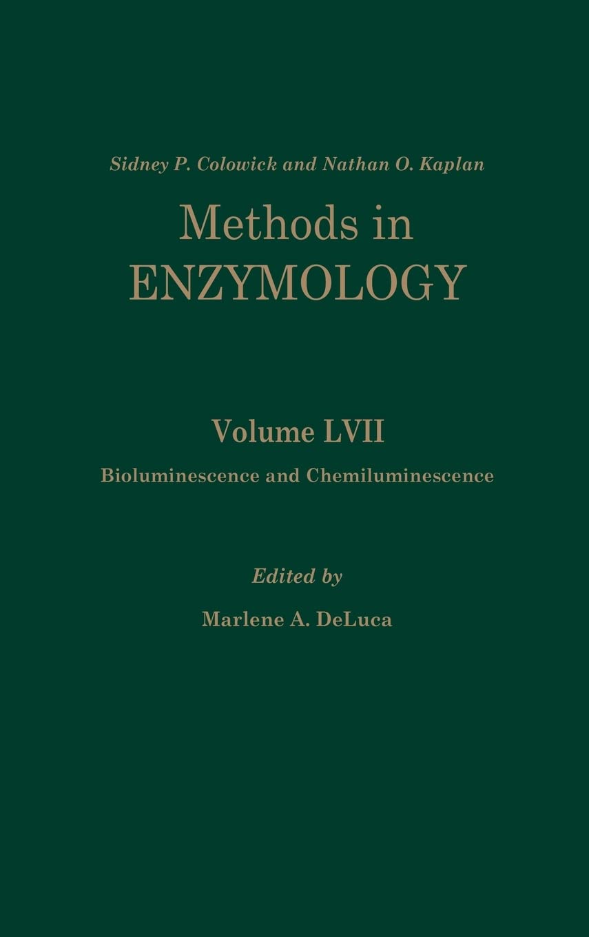 Bioluminescence and Chemiluminescence (Volume 57) (Methods in Enzymology, Volume 57),Used
