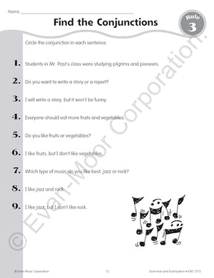 Grammar and Punctuation, Grade 3,New