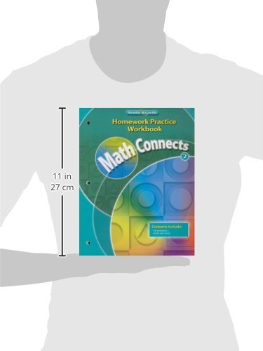 Math Connects, Grade 2, Homework Practice Workbook (Elementary Math Connects),Used