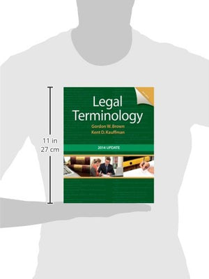 Legal Terminology: 2014 Update (6th Edition),Used
