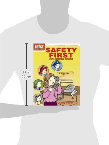 BOOST Safety First Coloring Book (BOOST Educational Series),Used