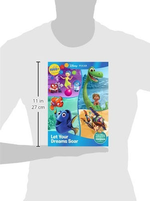 Disney Pixar Let Your Dreams Soar (Sticker Treasury & Coloring),Used