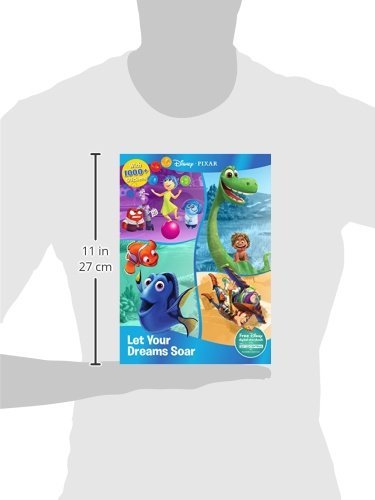 Disney Pixar Let Your Dreams Soar (Sticker Treasury & Coloring),Used