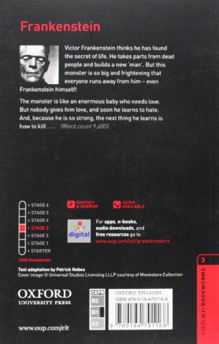 Frankenstein (Oxford Bookworms Library),Used