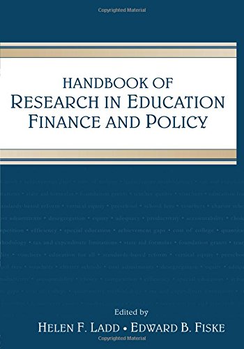 Handbook Of Research In Education Finance And Policy,Used