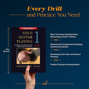 Solo Guitar Playing  Book 1, 4th Edition  Music Theory Book  Guitar Lessons for Beginners,Used