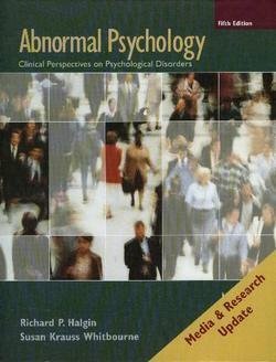 Abnormal Psychology: Clinical Perspectives on Psychological Disorders, Media Update,Used
