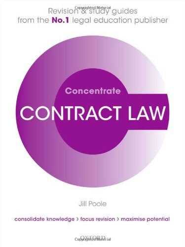 Contract Law Concentrate (Check info AND delete this occurrence: c CONC t Concentrate),Used