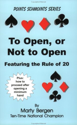 To Open, or Not to Open: Featuring the Rule of 20,Used