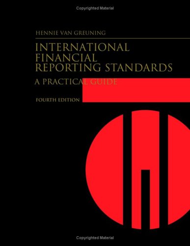 International Financial Reporting Standards: A Practical Guide,Used