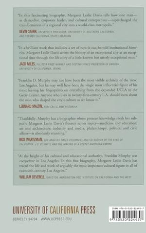 The Culture Broker: Franklin D. Murphy and the Transformation of Los Angeles,Used