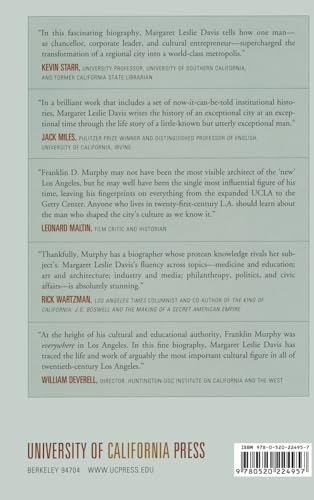 The Culture Broker: Franklin D. Murphy and the Transformation of Los Angeles,Used