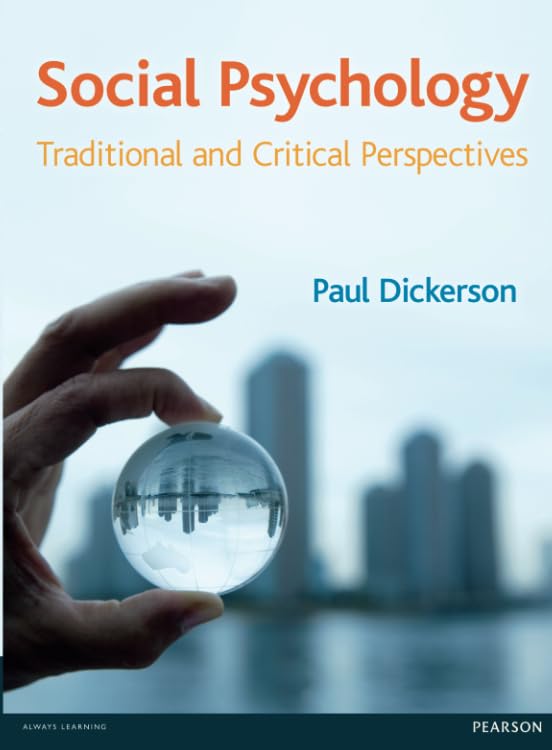 Social Psychology: Traditional and Critical Perspectives,Used