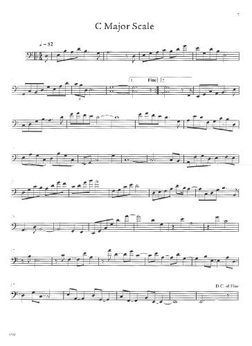 BF22  60 Melodic Etudes for Acoustic and Electric Bass,Used