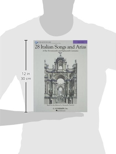 28 Italian Songs & Arias of the 17th & 18th Centuries: Based on the Editions by Alessandro Parisotti High Voice, Book with Onlin,Used