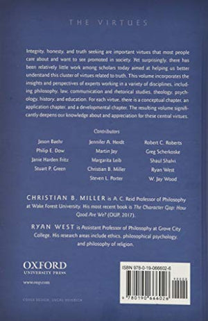 Integrity, Honesty, and Truth Seeking (The Virtues),Used