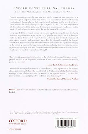 Popular Sovereignty in Early Modern Constitutional Thought (Oxford Constitutional Theory),Used