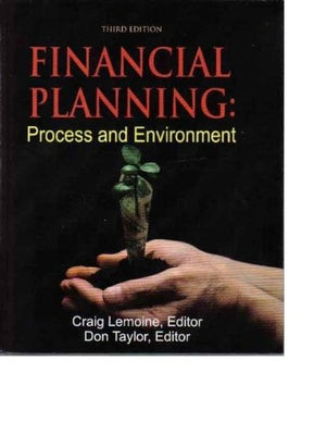 Financial Planning : Process And Environment,Used