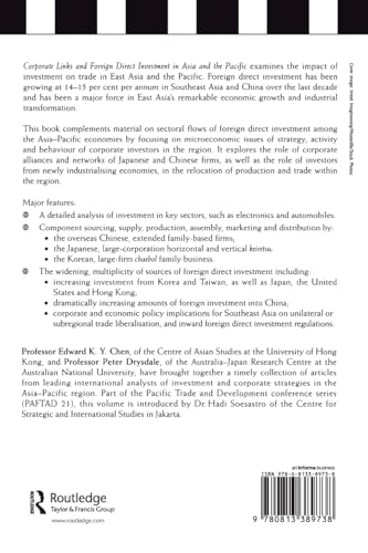 Corporate Links And Foreign Direct Investment In Asia And The Pacific,Used