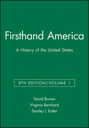 Firsthand America: A History of the United States, Volume 1,Used