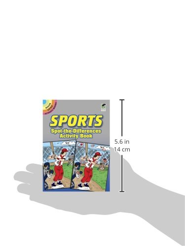 Sports SpottheDifferences Activity Book (Dover Little Activity Books),Used