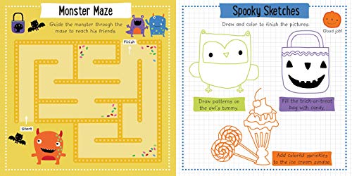 Super Sticker Activity: Tricks and Treats,Used