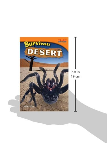Teacher Created Materials  TIME For Kids Informational Text: Survival! Desert  Grade 4  Guided Reading Level Q,Used