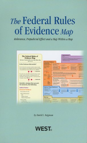 Federal Rules of Evidence Map, 20122013,Used