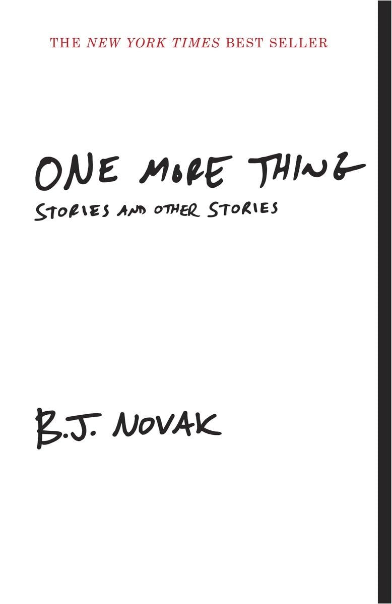 One More Thing: Stories and Other Stories (Vintage Contemporaries),Used