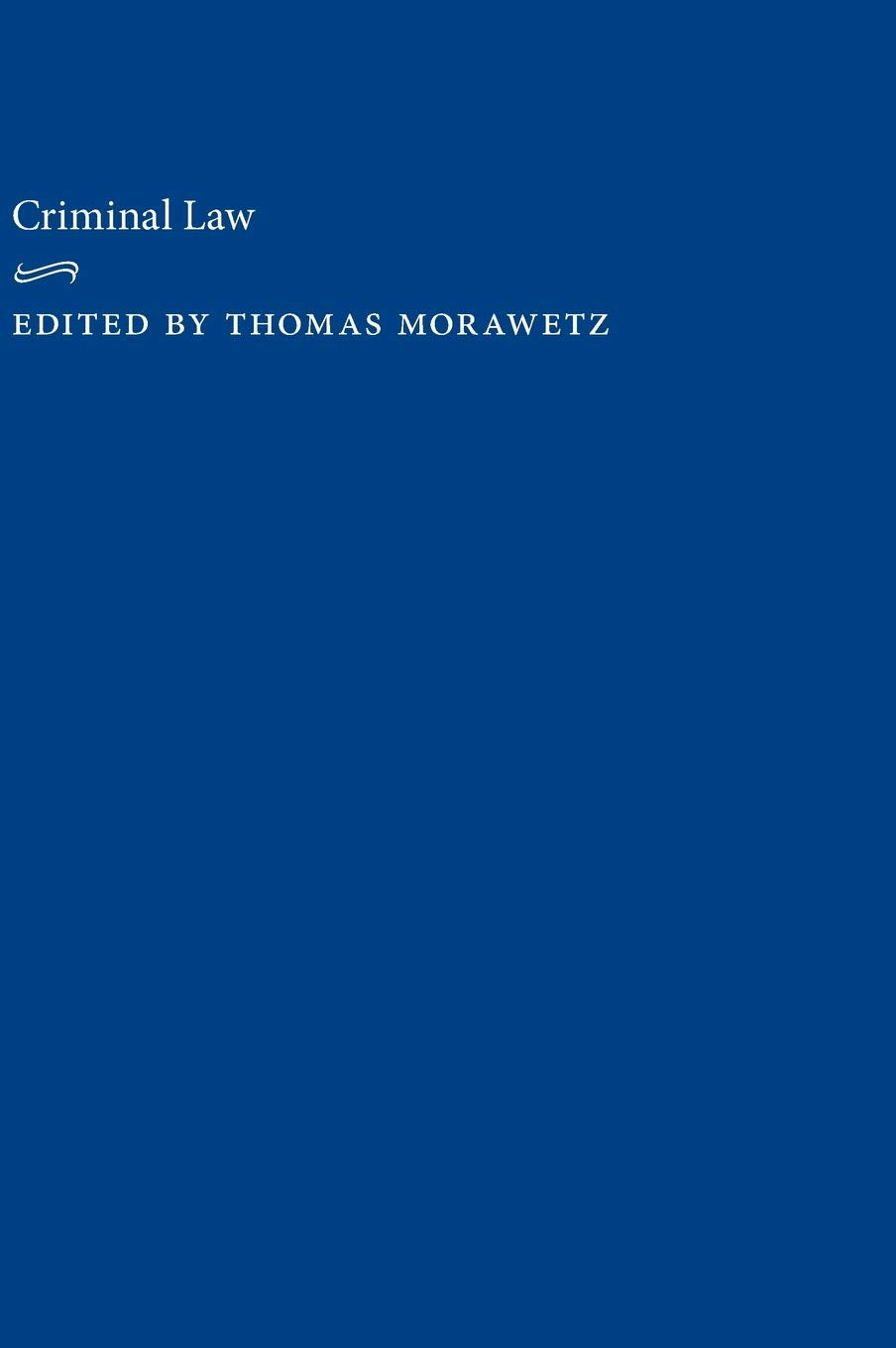 Criminal Law (Law And Legal Series, 19),Used
