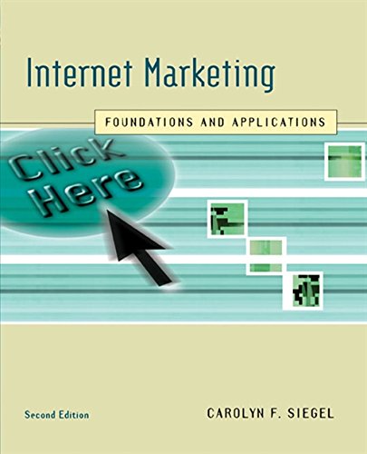 Internet Marketing: Foundations and Applications,Used