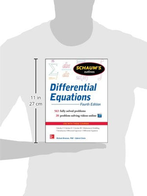 Schaum'S Outline Of Differential Equations, 4Th Edition (Schaum'S Outlines),Used