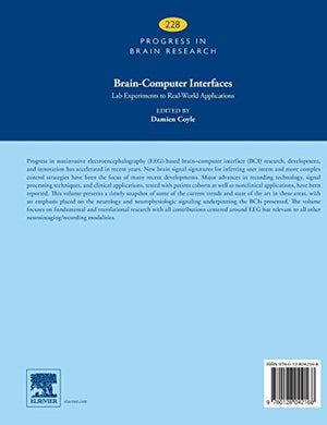 BrainComputer Interfaces: Lab Experiments to RealWorld Applications (Volume 228) (Progress in Brain Research, Volume 228),Used