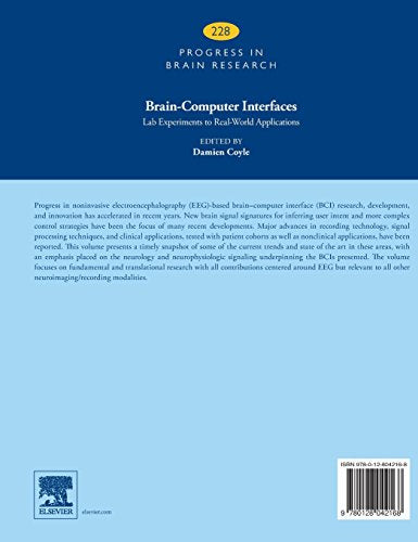 BrainComputer Interfaces: Lab Experiments to RealWorld Applications (Volume 228) (Progress in Brain Research, Volume 228),Used
