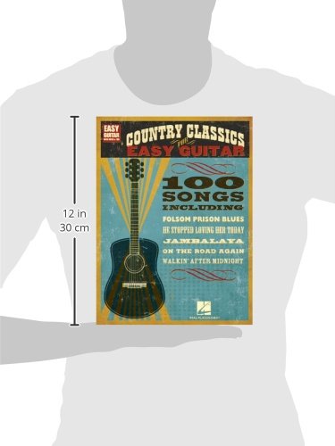 Country Classics  Easy Guitar Songbook with Notes and Tab  100 Timeless Songs for Beginners  Includes Folsom Prison Blues On th,New