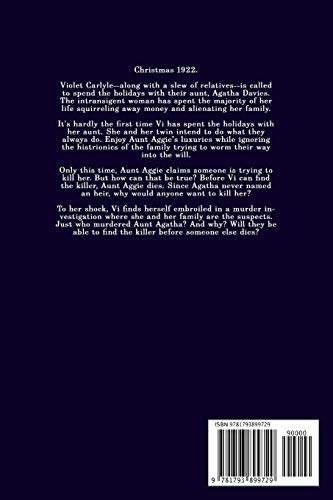 Murder & The Heir: A Violet Carlyle Cozy Historical Mystery (The Violet Carlyle Mysteries),Used