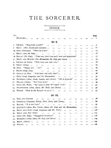 Sorcerer: English Language Edition, Vocal Score (Kalmus Edition),Used