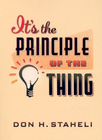 It's the Principle of the Thing,Used