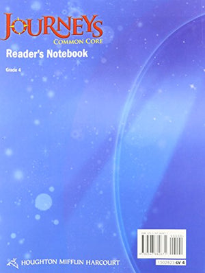 Common Core Reader's Notebook Consumable Grade 4 (Journeys),Used