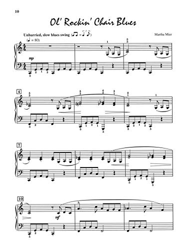 Jazz, Rags & Blues, Bk 1: 10 Original Pieces For The Late Elementary To Early Intermediate Pianist, Book & Cd,Used